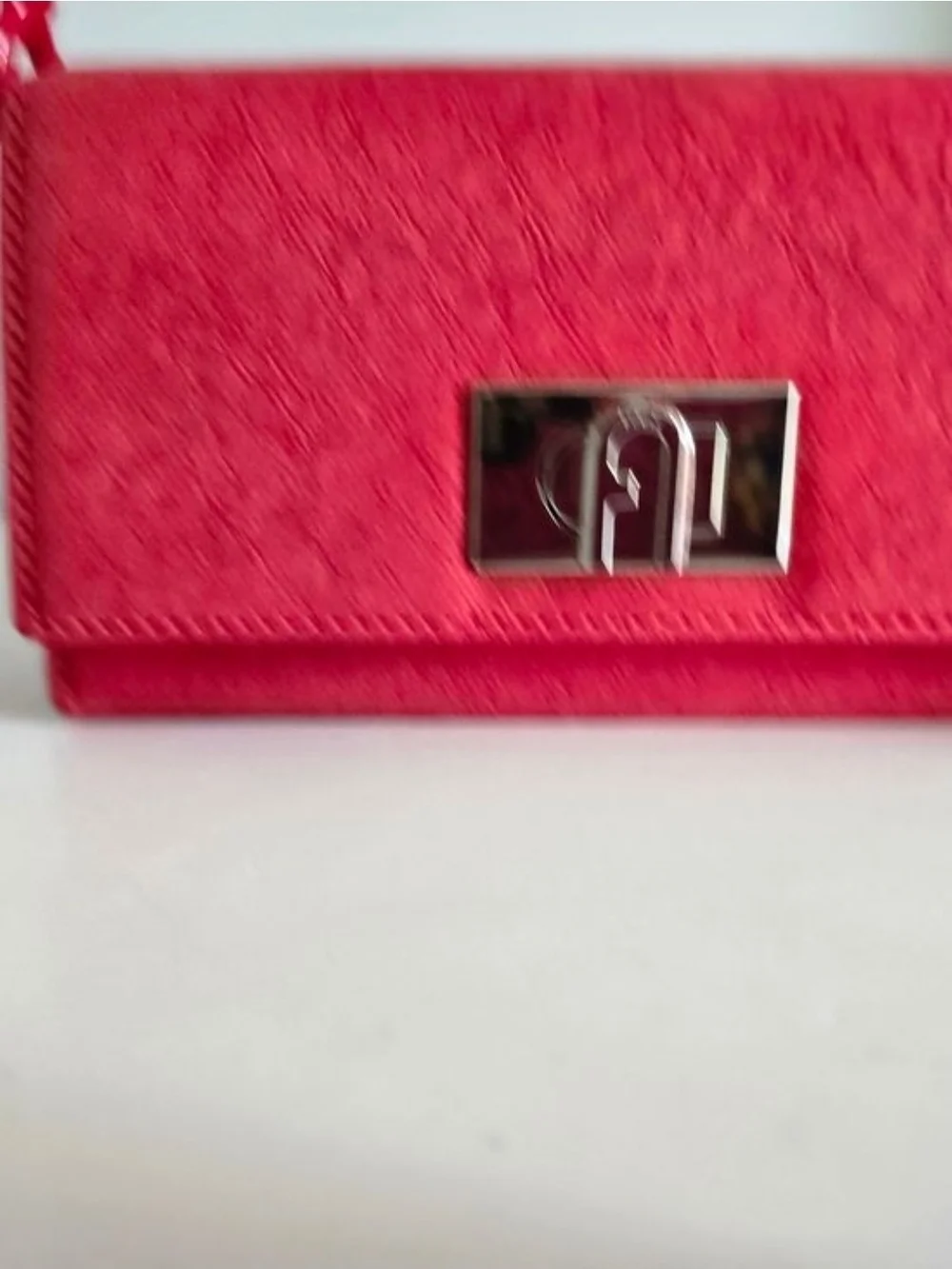 Red Furla Bloom Bag- Shoulder Bag - Stylish Crossbody